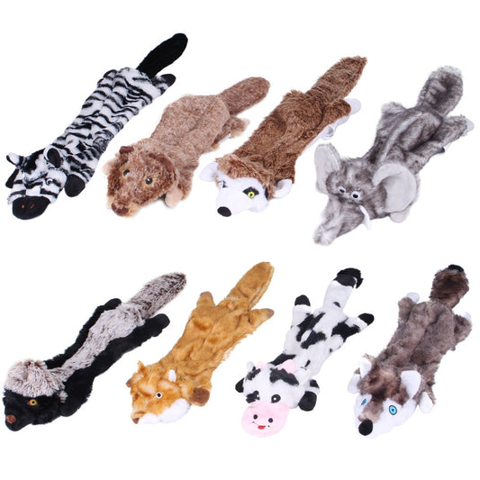 Skinny Peltz Squeaky Plush Dog Toy