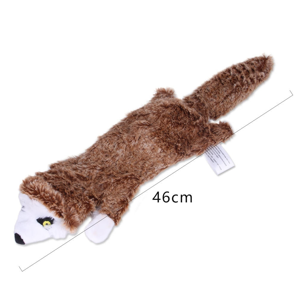 Skinny Peltz Squeaky Plush Dog Toy