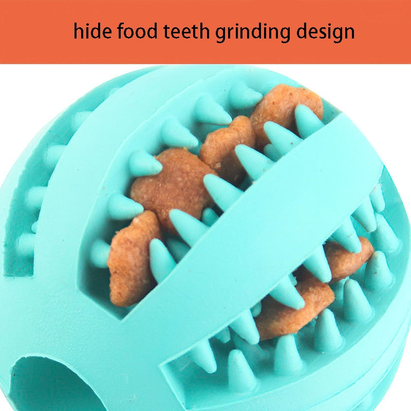 Dogs treat ball and stress relief toys for both dogs and cats